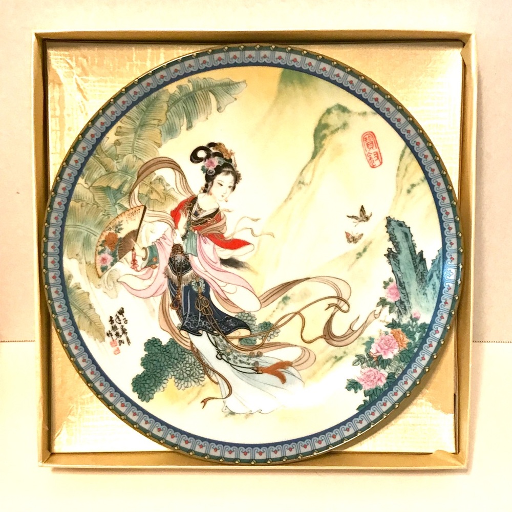 1985 Handpainted Plate